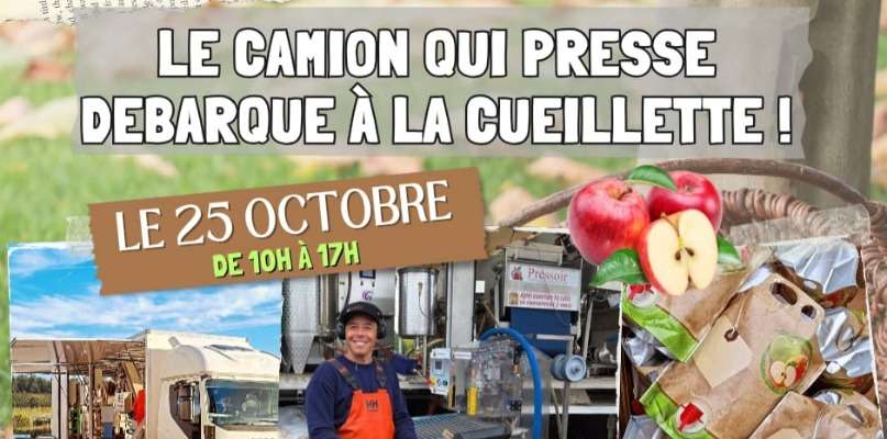 Camion qui presse